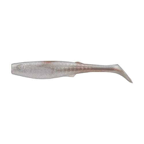 Berkley Gulp! Saltwater Paddleshad Fishing Soft Bait - color: Red Chrome, size: 4"