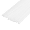 MECCANIXITY 20pcs 10 Inch Plastic Welding Rods PP Welding Strips Welder Rods for Car Bumper, Kayak Repair, Plastic Welder, White - color: White, size: 10 Inch