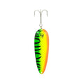 Dardevle Dardevlet Brass Back 3/4 oz Fishing Spoons - color: Fire Tiger