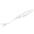Strike King Mach Skooler Fishing Lure, Soft Plastic Jerkbait, Heavily Salted, Sleek Design, Erratic Action - color: Purple Frenzy, size: 5"