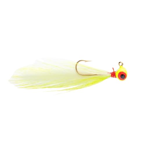 Strike King Mr. Crappie Shoo Shiner Jig - color: 186 - Refrigerator White, size: 1/32oz