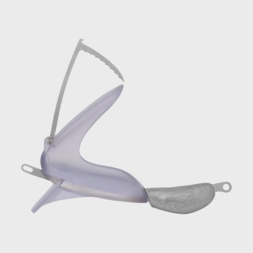 Dead Bait Trolling Lure (Bare) – Premium Fishing Rig for Kayaks, Boats & Jet Skis – Realistic Swimming Action – Ideal for Pelagic Species - color: Clear, size: X-Large