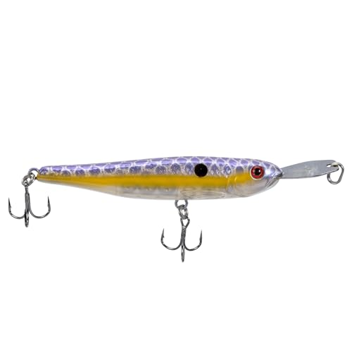 Strike King Evader 80 Fishing Lure, Swimming Topwater Bait, 7/16-Ounce - color: Chartreuse Shad