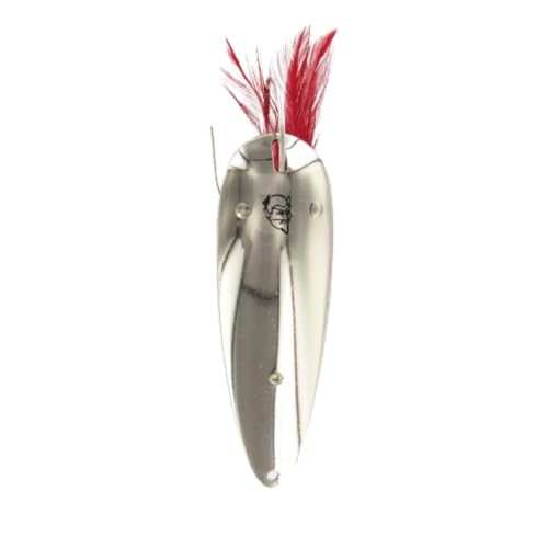 Dardevle Dardevlet Weedless Nickel Back 3/4 oz Fishing Spoons - color: 22-Nickel