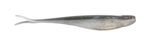 Z-MAN Scented Jerk ShadZ 4 inch Soft Plastic Jerkbait 5 Pack - style: Smelt