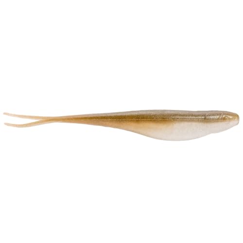 Strike King 3X Z Too Soft Jerkbait Fishing Lure, 5", Salt-Impregnated - color: Arkansas Shiner, size: 7"