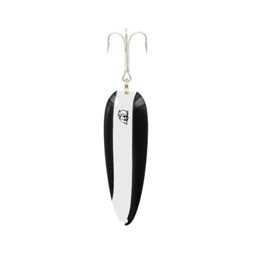 Dardevle Dardevlet Brass Back 3/4 oz Fishing Spoons - color: Black Devle