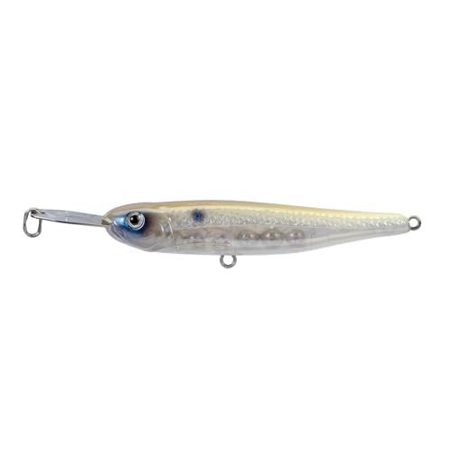 Strike King Evader 80 Fishing Lure, Swimming Topwater Bait, 7/16-Ounce - color: Pro Bone