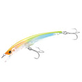 Yo-Zuri Crystal 3D (F) 90Mm 3-1/2" Minnow, Real Mullet - color: Orange Yellow, size: 5-1/4 Inch