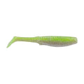Berkley Gulp! Saltwater Paddleshad Fishing Soft Bait - color: Key Lime Chrome, size: 4"