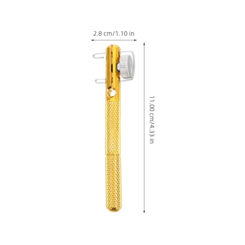 INOOMP Portable Hand Operated Fishing Knot Tying Tool Hook String Knotter Device for Snell and Bass Hooks Easy to Use Line Tyer with High Tension Strength Random Color Random Color