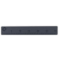 30" Fish Ruler for Boats, 32x5 EVA Foam Measurement Board with Peel and Stick Adhesive Backing, Easy-to-Read Fish Sizing Ruler for Boats, Yachts, Kayaks, and Personal Watercraft (Charcoal) - color: Charcoal