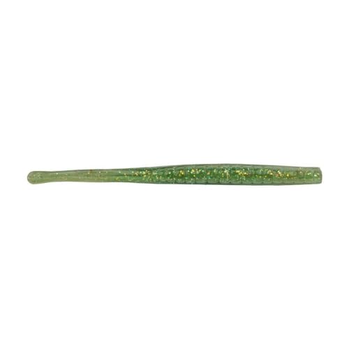 Berkley PowerBait Saltwater Bonga Stick Fishing Soft Bait, Irresistible Scent and Flavor, Ideal for Bass, Redfish, Trout and More - color: Swamp, size: 5"