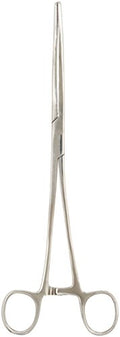 SE 10-Inch Stainless Steel Curved Forceps - Self-Locking, Serrated Tip for Precision Grip and Clamping - Perfect for Crafting, Fishing Tasks, Jewelry Making, and More! -611FC - size: 10", style: Curved