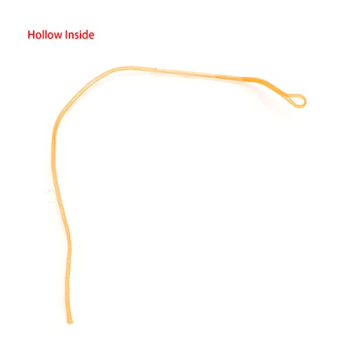 Fly Fishing Line,Fly Fishing Leaders,10 Pieces Fly Line Leader,Fly Line Loop Connectors Braided Leader with Snaps, 20LB Fly Fishing Leader Connection Spool for Shotgun Tail Plate Cables(Orange),