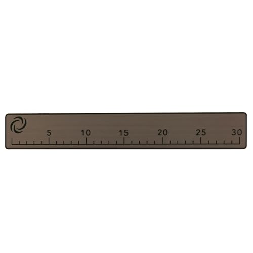 30" Fish Ruler for Boats, 32x5 EVA Foam Measurement Board with Peel and Stick Adhesive Backing, Easy-to-Read Fish Sizing Ruler for Boats, Yachts, Kayaks, and Personal Watercraft (Teak) - color: Teak