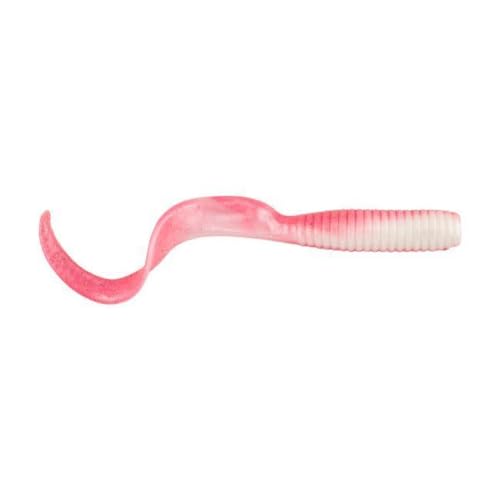 Berkley Gulp! Grub Saltwater Fishing Soft Bait - color: Pink Shine, size: 6"