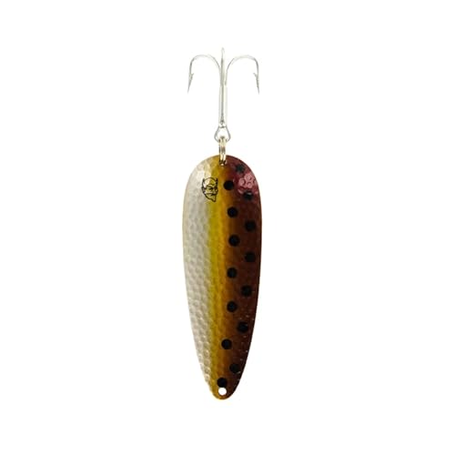 Dardevle Dardevlet Brass Back 3/4 oz Fishing Spoons - color: Brown Trout