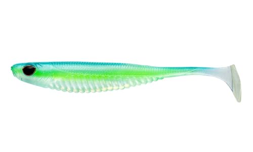 Nomad Design Spectre Minnow 3.25" Internal Foil System, Soft Paddletail - (5 Pack) - Live Ops for Fresh or Saltwater Inshore Species - color: Sexy Shad
