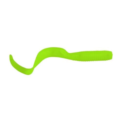 Berkley Gulp! Grub Saltwater Fishing Soft Bait - color: Chartreuse, size: 4"