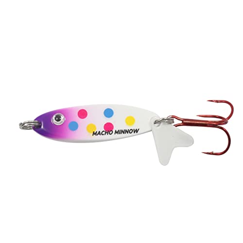 Northland Tackle Momuv 4 Macho Minnow Bait Uv 1 Oz - color: Purple Wonder, size: 1/12 Oz