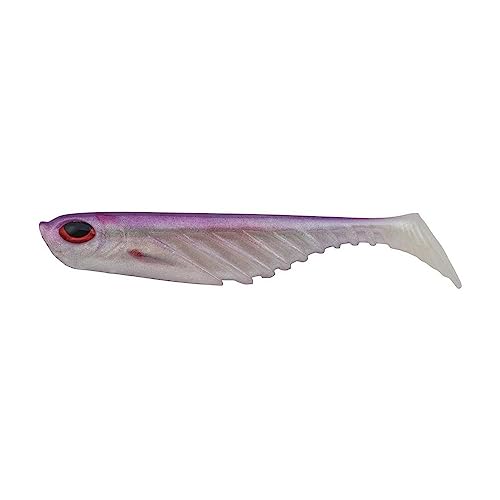 Berkley PowerBait Ripple Shad Fishing Soft Bait - color: HD Purple Smelt, size: 3 1/2"