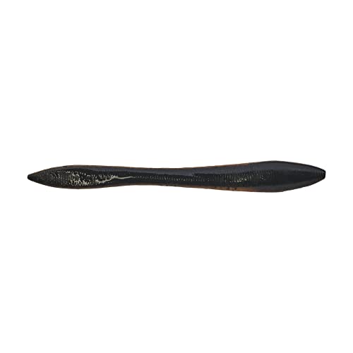 Berkley Gulp! Jumbo Leech Fishing Soft Bait - color: Black Pumpkin