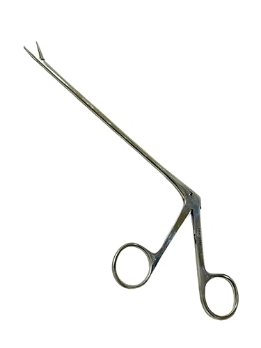 Long Reach Alligator Forceps with Graspping Serrated Tips ENT Instrument Alligator Forceps 3.5" 5.5" 6.5" 8" (5.5 in) - size: 5.5 in