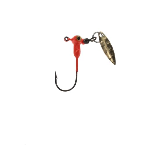Strike King Sausage Head Spin - Head Only - color: Flourescent Orange, size: 1/8 oz