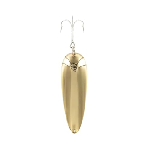 Dardevle Dardevlet Brass Back 3/4 oz Fishing Spoons - color: Brass