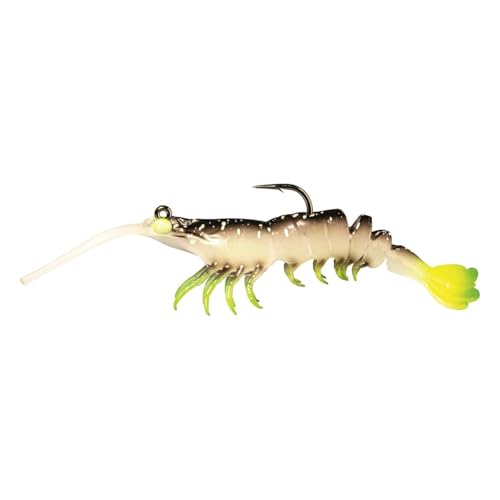 Z-Man PrawnstarZ Soft Plastic Shrimp - color: Glow Chartreuse, size: 5 Inch