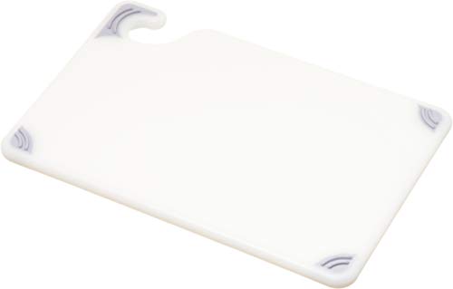 San Jamar Cutting Board,6x9,White CBG6938WH - 1 Each - color: White