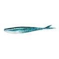 Lunker City Fishing 4.5" Freaky Fish Split Tail Soft Plastic Minnow Bass Lure Stick Bait Shad Jerkbait, 8 Per Bag, Made in The USA - color: 119 Mackerel