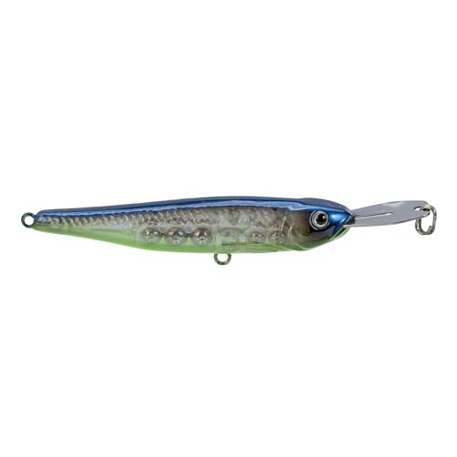 Strike King Evader 80 Fishing Lure, Swimming Topwater Bait, 7/16-Ounce - color: Strobe Shad