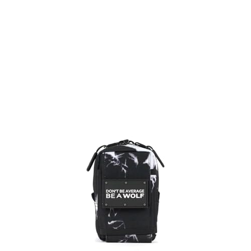 Tactical EDC Pouch Attachment Bag - color: Black Lightning