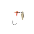 Strike King Sausage Head Spin - Head Only - color: Flourescent Orange, size: 1/16 oz