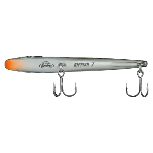 Berkley Ripfish - color: Ghost Chrome Gill, size: 2 3/4 in - 3/8 oz