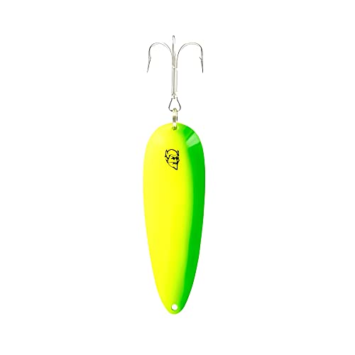 Dardevle Imp Nickel Back 2/5oz Fishing Spoons - color: Glow Green