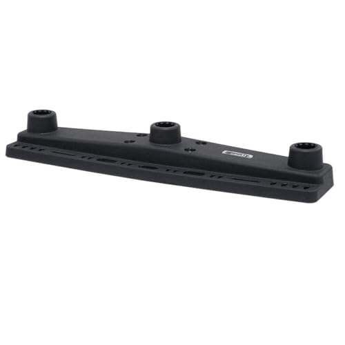Scotty #362 Triple Rod Holder Permanent Mount Board | Post Bracket and Mount Not Included