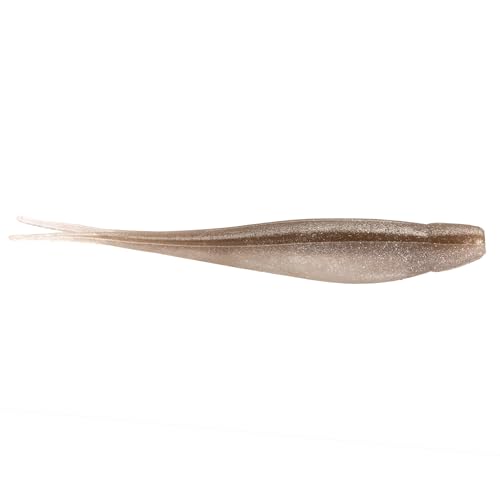 Strike King 3X Z Too Soft Jerkbait Fishing Lure, 5", Salt-Impregnated - color: Reel Shad, size: 3"