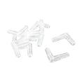 5mm Aquarium Tank Clear Plastic 2 Way Air Valve Line Connectors 10 Pcs Auto Replacement Parts