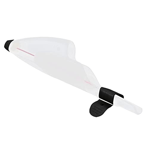 Milltrip Fishing Rod Tip Protector, 5PCS Plastic Telescopic Fishing Rod Tip Cover, Fishing Pole Top Protector for Sea Fishing Accessories, Lightweight Design to Reduce Friction & Extend Rod Life (2) - size: 1#