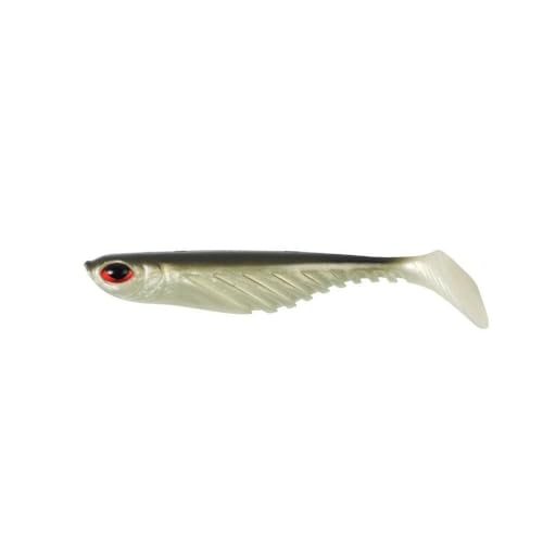 Berkley PowerBait Ripple Shad Fishing Soft Bait - color: Fire Perch, size: 4" (5 Count)