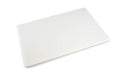 Commercial Grade Plastic Cutting Board 18 x 12 x 1/2 Thick High Density White Poly, NSF Certified and Dishwasher Safe for Food Service - color: White