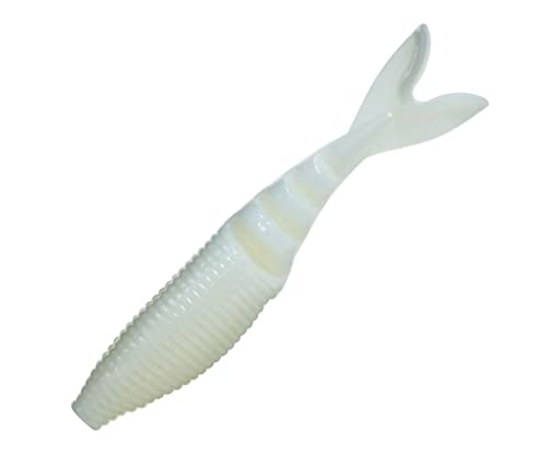 Gary Yamamoto Yamamoto - color: CREAM WHITE (6 PACK)