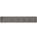 30" Fish Ruler for Boats, Laser Engraved Peel and Stick EVA Foam Fish Measuring Board, Fishing Measurement Tape for Fishing Boats, Yachts, Kayaks - color: Gray