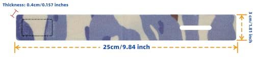 12Pcs Fishing Rod Straps for Casting Rods, Spinning and Fly (6 Color)