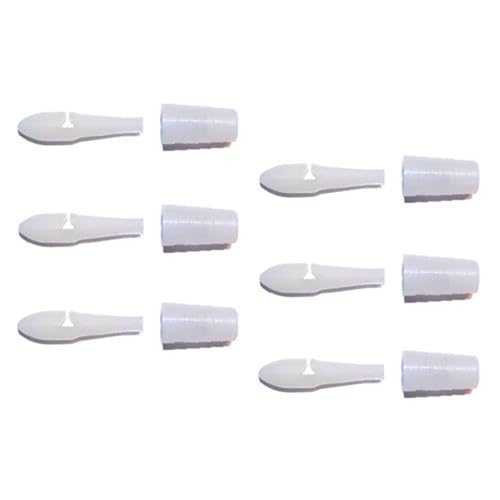 Line Leader Connectors - No Knots - #1-3 Packs, 6 Connectors Per Pack (18 Connectors Total) - 1-50 lb Test - No Tangle - #MP-1