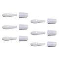 Line Leader Connectors - No Knots - #1-3 Packs, 6 Connectors Per Pack (18 Connectors Total) - 1-50 lb Test - No Tangle - #MP-1