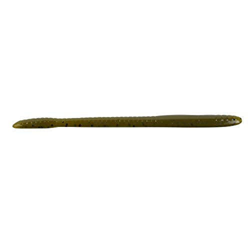 Berkley PowerBait Bottom Hopper Fishing Soft Bait - color: Green Pumpkin, size: 4 3/4"